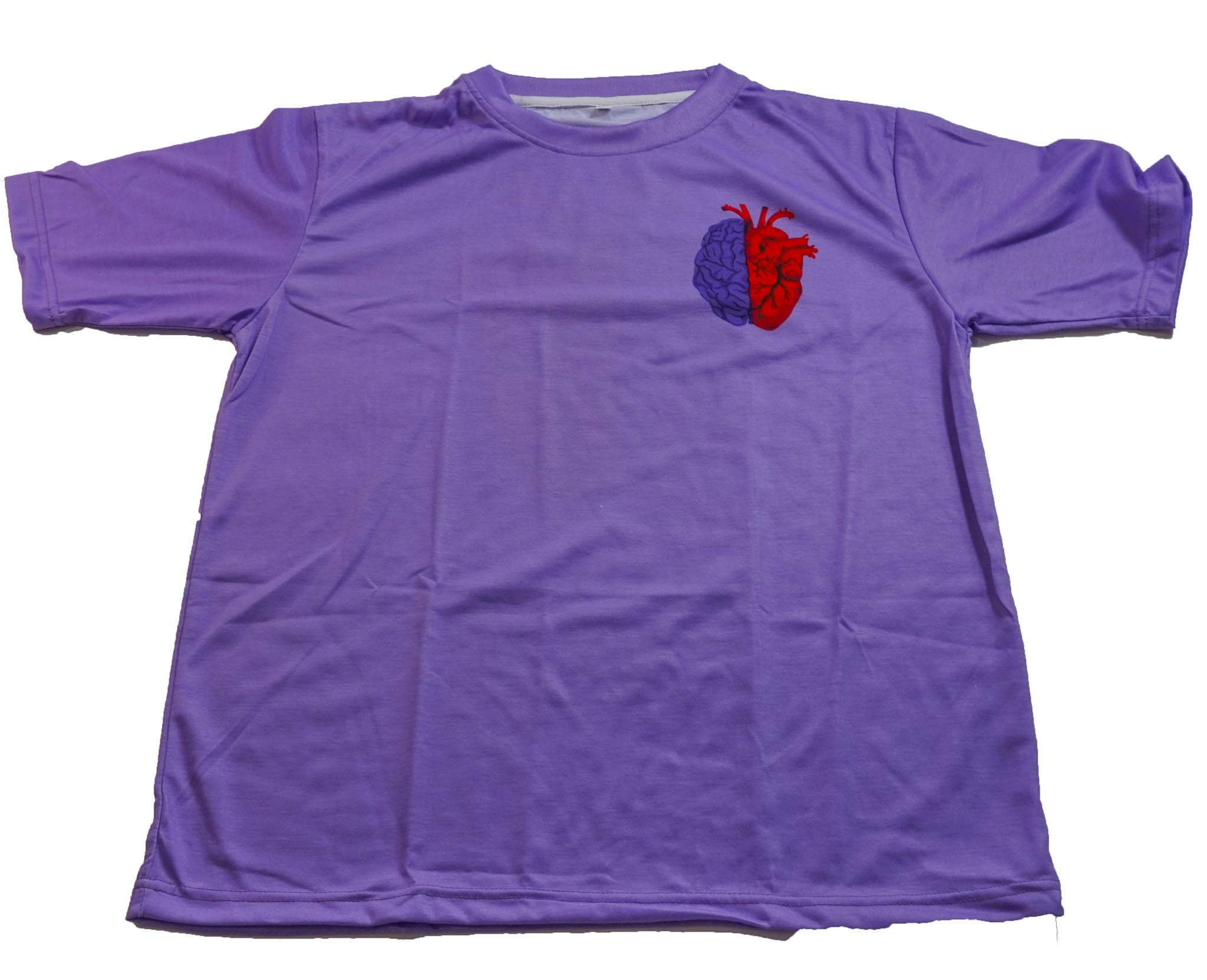 Front of Purple Attrutrait T-Shirt