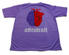 Back of Purple Attrutrait T-Shirt